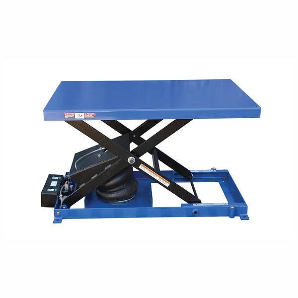 Vestil Heavy Duty Air Bag Scissor Table 1000 Lbs.