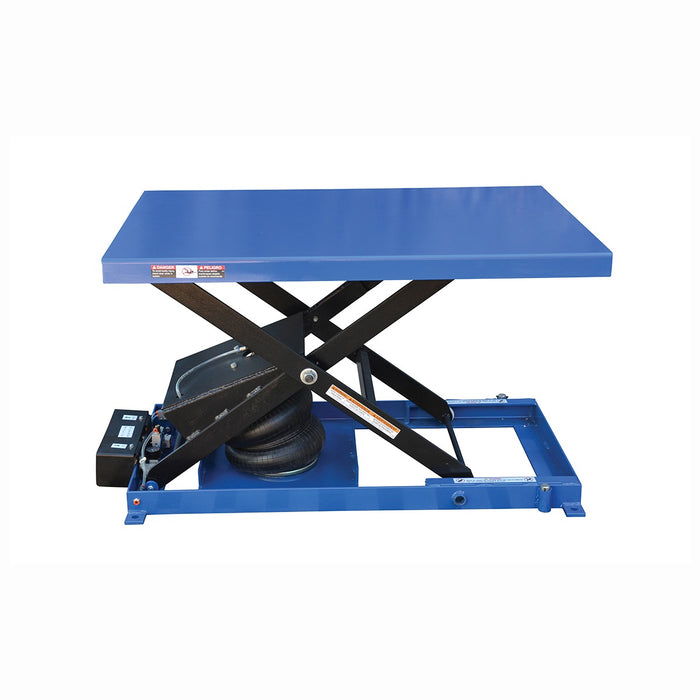 Vestil Heavy Duty Air Bag Scissor Table 1000 Lbs.