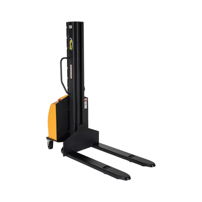 Vestil Stacker Narrow Mast Adjust Fork 1500 lbs 118" - Fixed Forks Over Fixed Support LEgs (Skids only) SLNM-118-FF