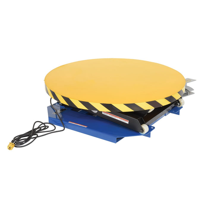 Vestil Powered Lift Table W/Manual Carousel 2000#  HST-40-ST