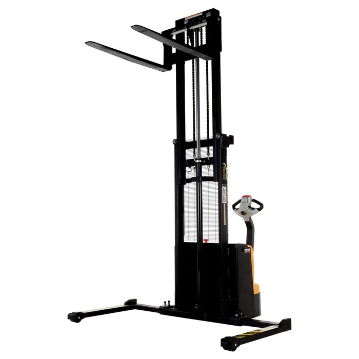 Vestil Stacker Dbl Mast Adjustable 2.2K 118" S-118-AA-DM