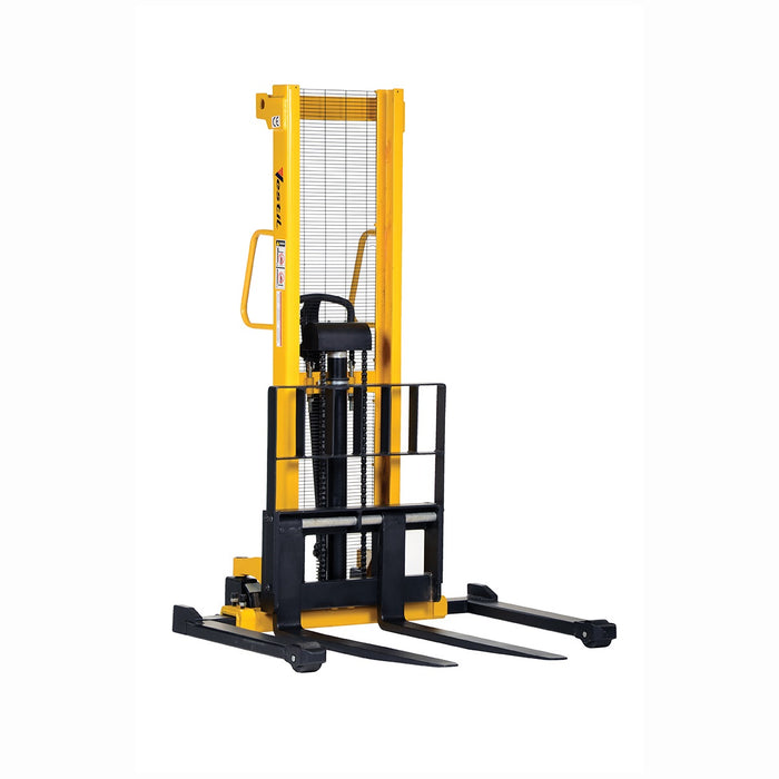 Vestil Manual Stacker Adjustable Forks/Legs 2K VHPS-2000-AA