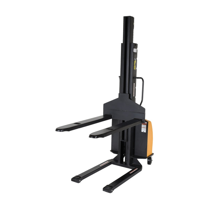 Vestil Stacker Narrow Mast Adjust Fork 1500 lbs 118" - Fixed Forks Over Fixed Support LEgs (Skids only) SLNM-118-FF