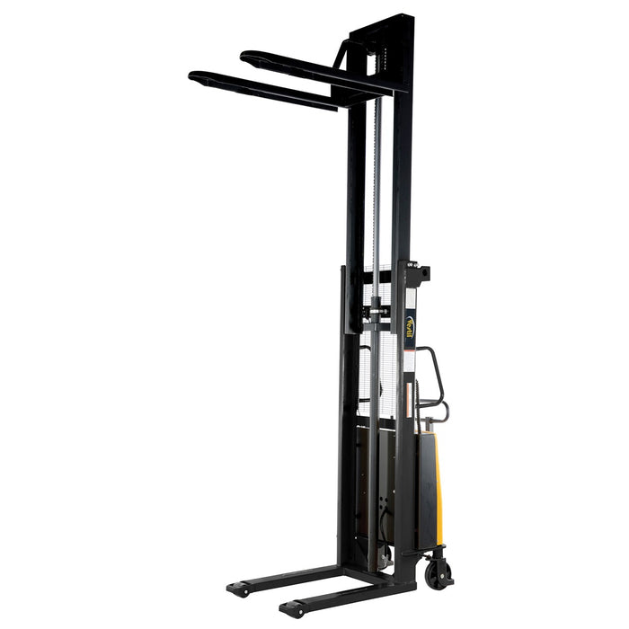 Vestil Fixed Stacker W/Powered Lift 118" SL-118-FF