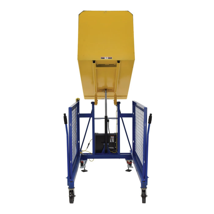 Vestil Univ DC Trash Can Dumper 400LB 48.56" TCD-U-48-DC