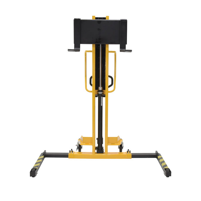 Vestil Manual Stacker Narrow Mast ADJ Forks/Legs 1K VHPS-NM-1000-AA