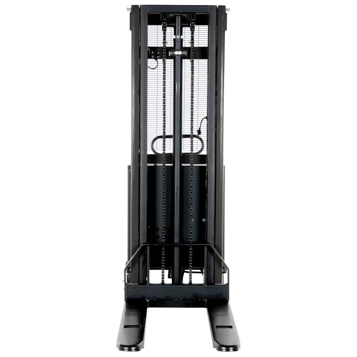 Vestil Fixed Stacker W/Powered Lift 118" SL-118-FF