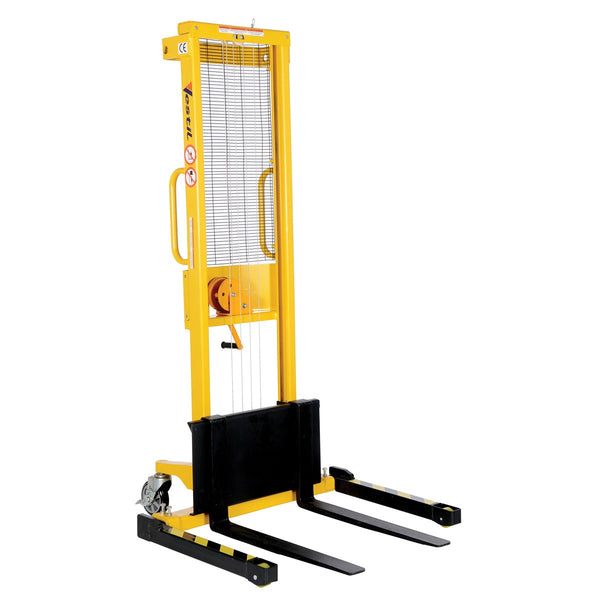 Vestil Manual Hand Winch ADJ Stacker 770 LB Cap VWS-770-AA