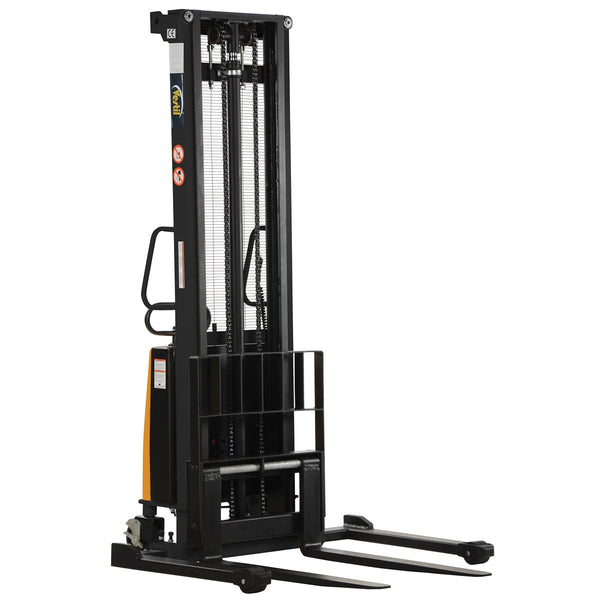 Vestil Adjustable Stacker W/Powered Lift 150