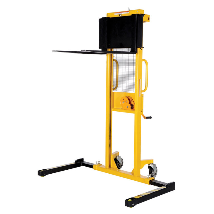 Vestil Manual Hand Winch ADJ Stacker 770 LB Cap VWS-770-AA