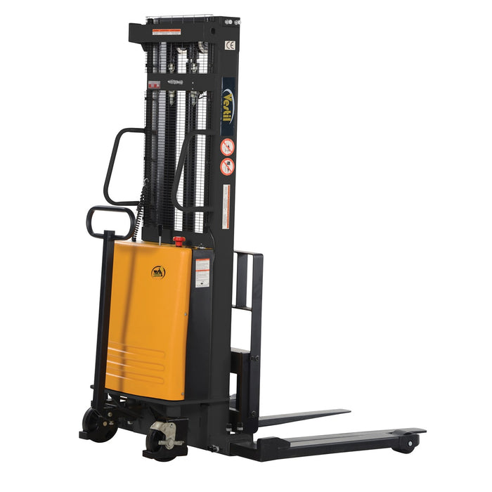 Vestil Adjustable Stacker W/Powered Lift 150" SL-150-AA