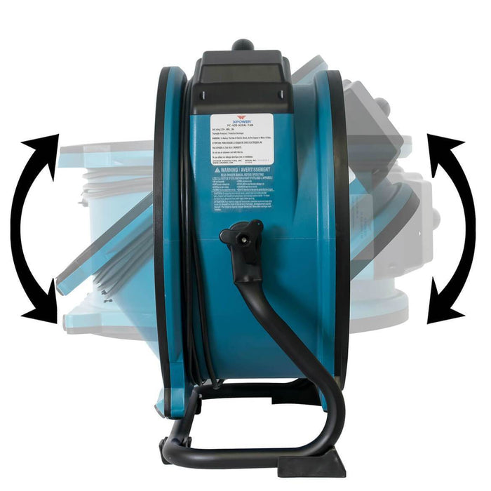 XPower FC-420 1/4-Hp 2.8-Amp 3,600-Cfm 5-Speed Pro Air Circulator Utility Fan