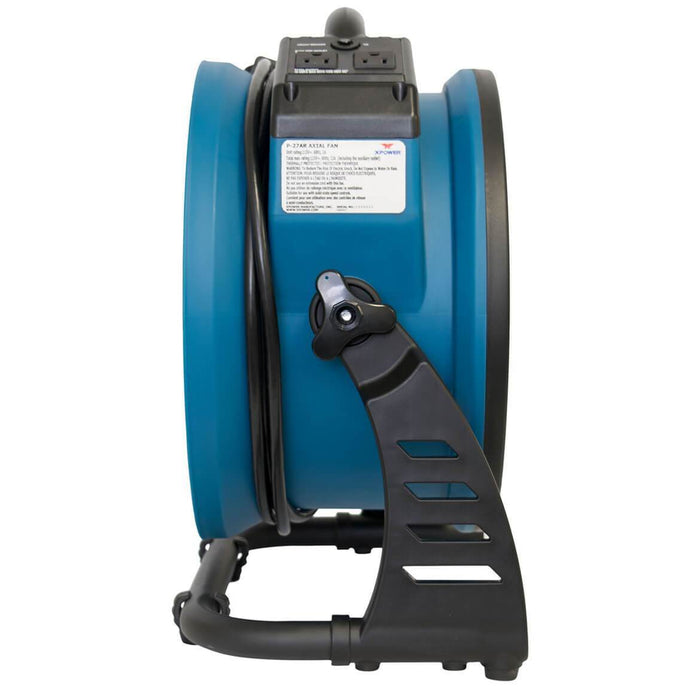 XPower P-26AR .6-Amp 1,300-Cfm 4-Speed Industrial Axial Air Mover/Dryer