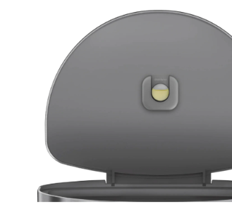 Simplehuman® Semi-Round Step Can, 16 Gallon Brushed SS - CW2029